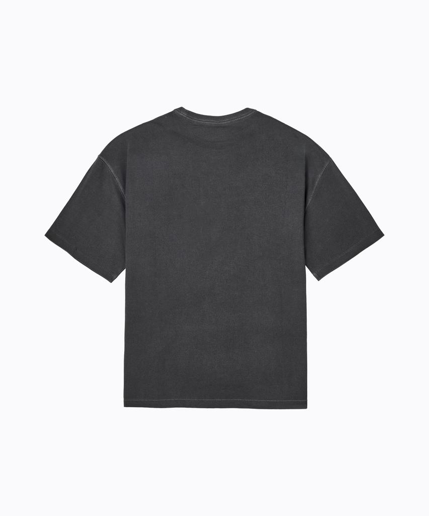 LIMELIGHT APPAREL Охлаждающая оверсайз футболка Limelight с большим логотипом (Уголь/Белый)
