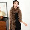 Yousheng Winter Scarf Solid Color Thickened Plush Soft Thick Warm Extra Long Scarf Winter Outdoor Imitation Fur Neck Warmer