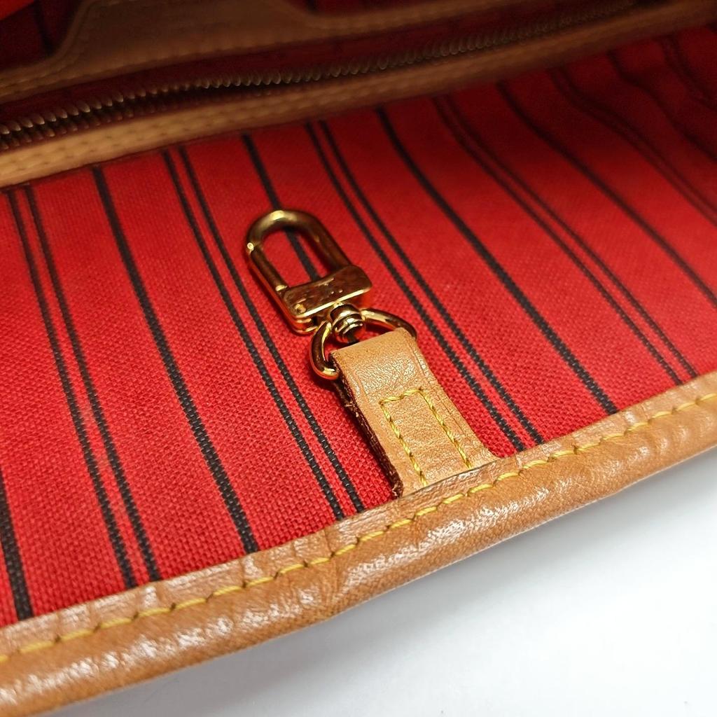 [Pre-Owned] Neverfull Mm Monogram Coated Canvas With Leather Trim Tote Bag - Very Good #PW6J6I