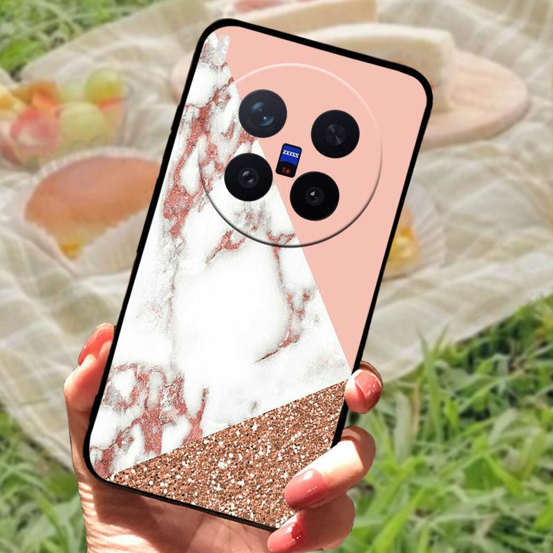 Чехол для VIVO X300 Pro 5G X300Pro V2502A Противоударный Силиконовый Мягкий ТПУ Задняя Крышка Для Телефона VIVO X 300 Pro Чехол Fundas