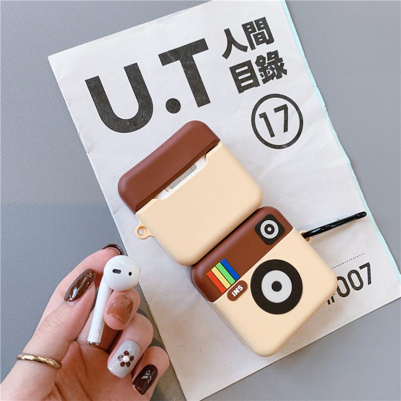 Беспроводной Bluetooth-наушник силиконовый чехол для Airpods 1/2/3/Pro защитный чехол для камеры Insta наушники чехлы для Airpods Pro 2