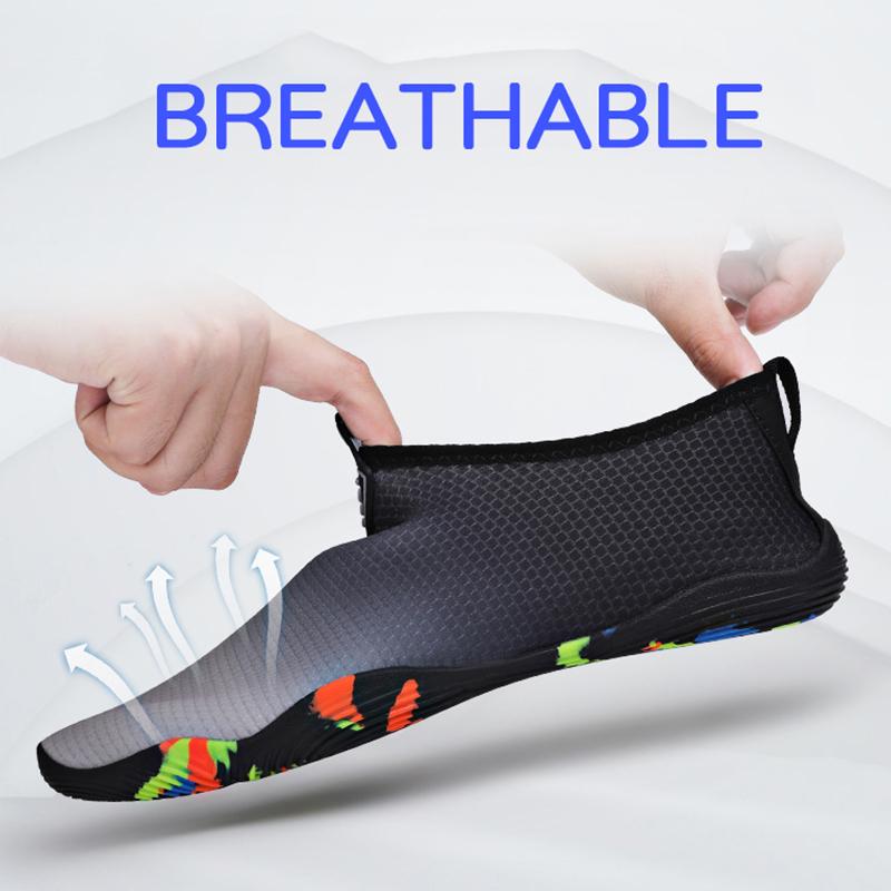 Мужская и женская обувь для плавания в воде. Легкие носки для дайвинга. Обувь для воды. Быстросохнущие пляжные сандалии для плавания.