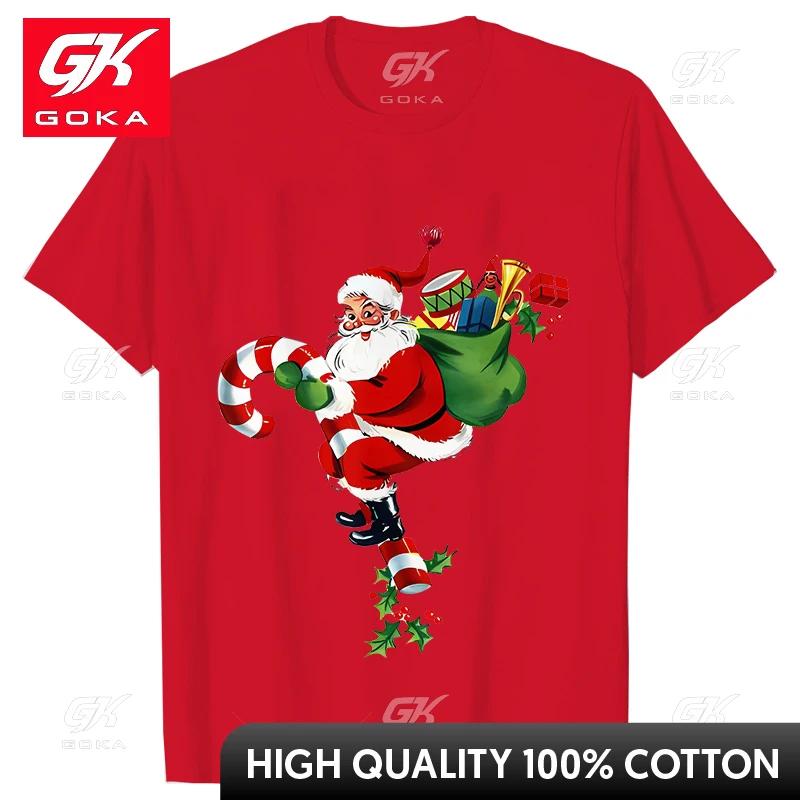 Santa Claus Tshirts for Unisex Clothes Emergency Room Nurse Ugly Christmas TShirt Christmas Tree Tees Xmas Happy New Year Tshirt