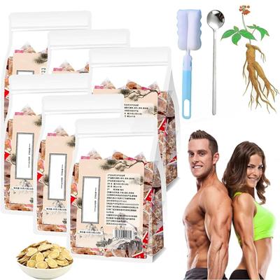 Чай «Четыре сокровища», травяной чай с женьшенем для мужчин, чайный пакетик в индивидуальной упаковке