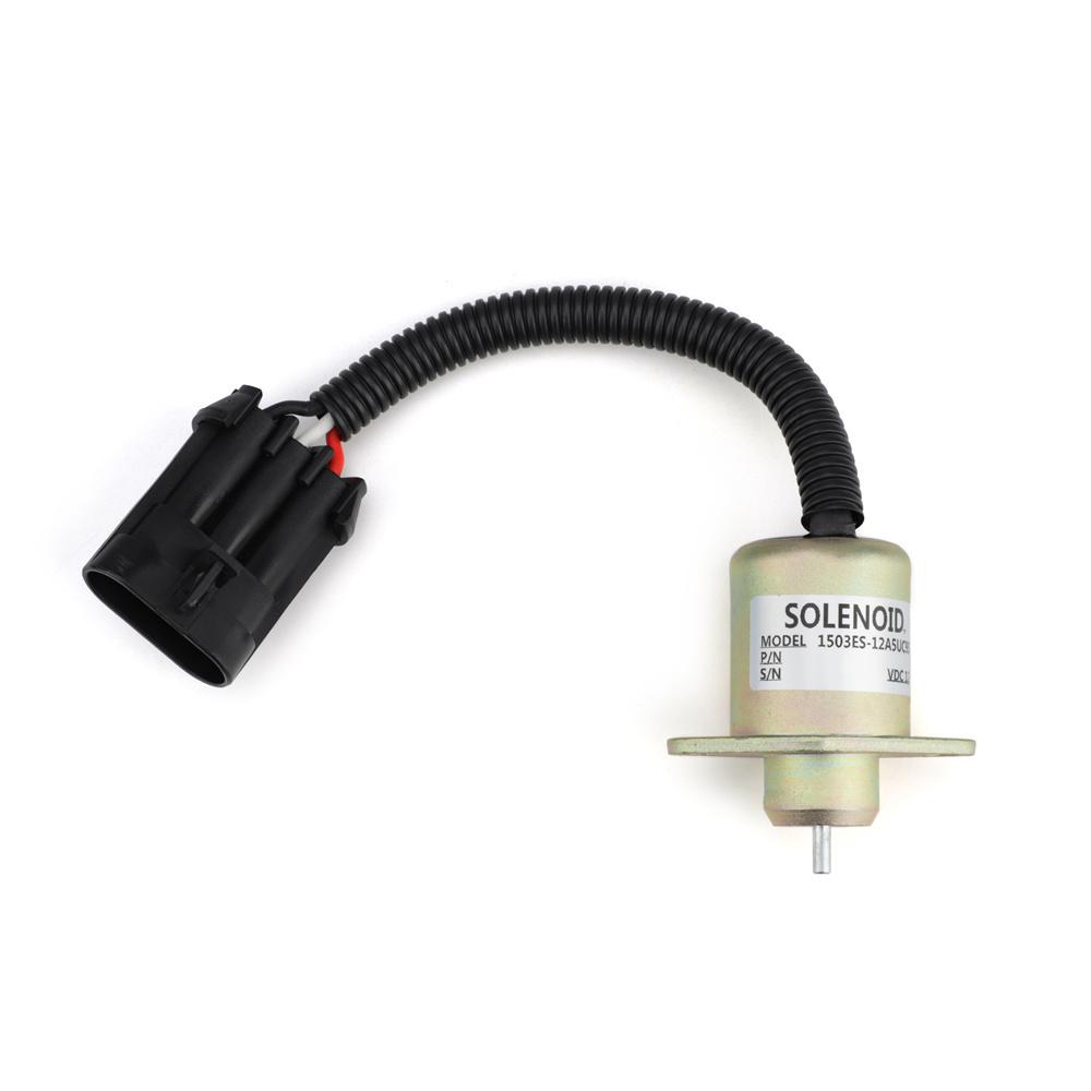 For Yanmar Kubota V1505 R90 12V Thermo King Engine parts replacement Fuel Stop Solenoid 1503ES-12A5UC9S SA-4561-T