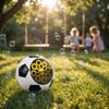 Automatic Soccer Ball Bubble Machine Toy with Multiple Bubble Wands for Outdoor Indoor Play Kids Entertainment and Parties