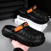 Fashion Light Men's Slippers 2024 Summer Chef Shoes for Men Outdoor Wading Sandals Soft Beach Antiskid Sports Men's Slippers Platform