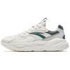 Unrestrained Series Comfortable Versatile Non-Slip Wear-Resistant Low-Top Casual Shoes Men Sneaker White Green 912528833-3