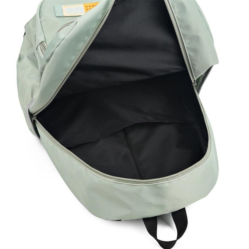 Новый школьный рюкзак для старшеклассницы, простой и универсальный, большой вместимости, модный дорожный рюкзак