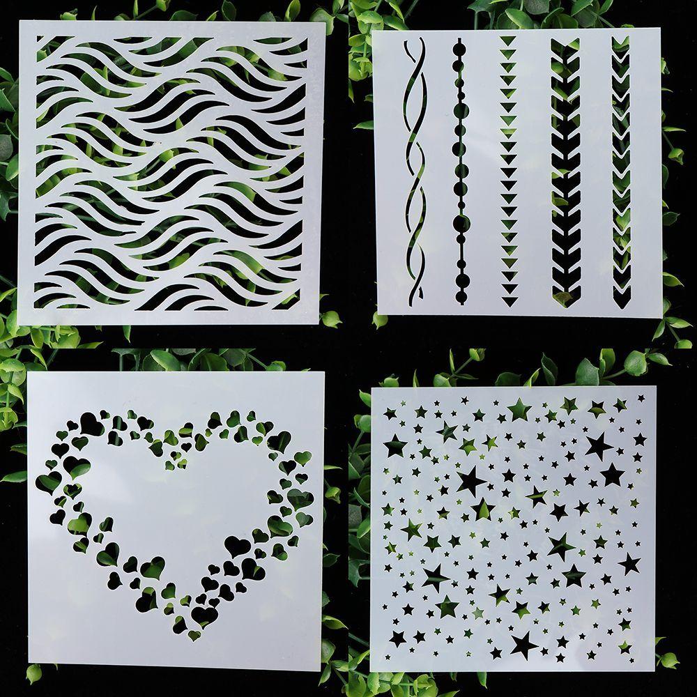 13 шт./набор новых бумажных карточек, штампов, тисненых шаблонов, трафаретов для скрапбукинга, настенной живописи