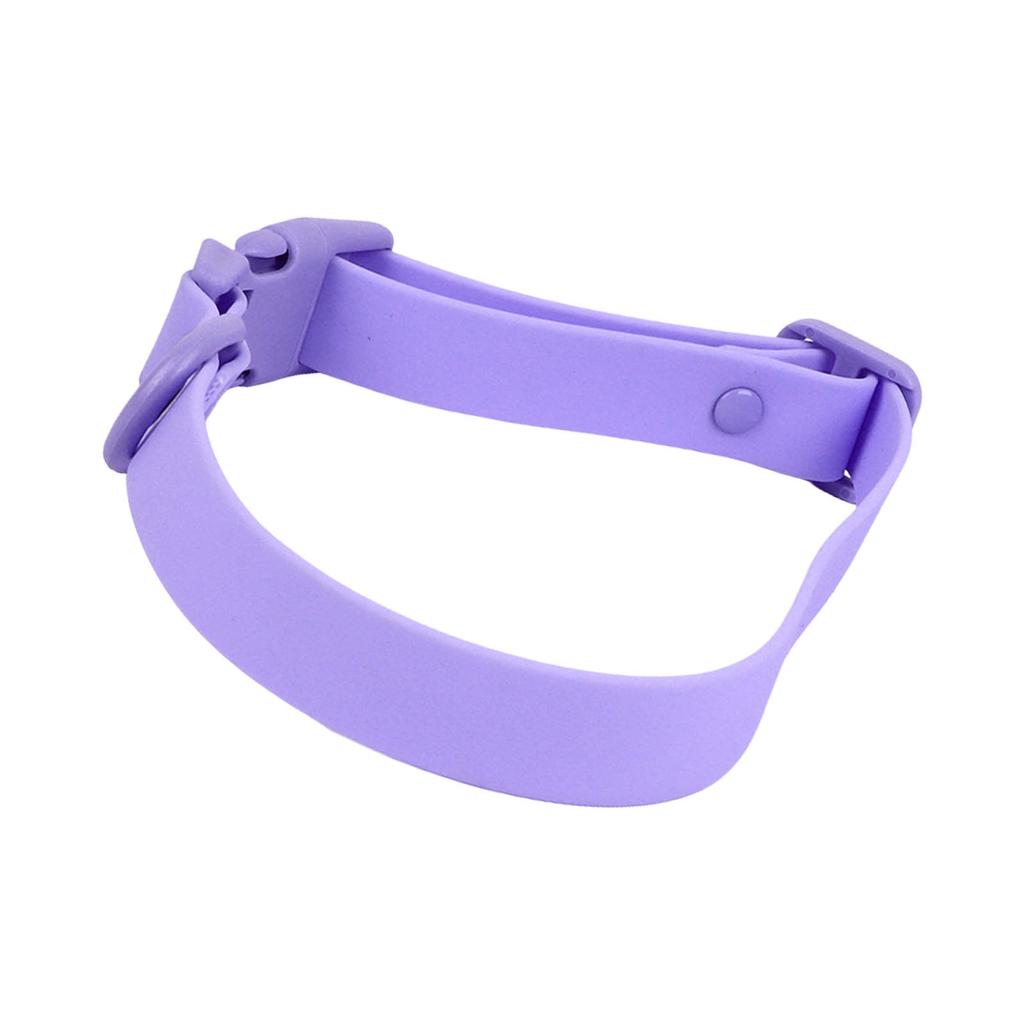 Adjustable Dog Collar Waterproof Rustproof Easy to Clean Soft Flexible Comfortable PVC Dog Collar for Dogs Cats Pets