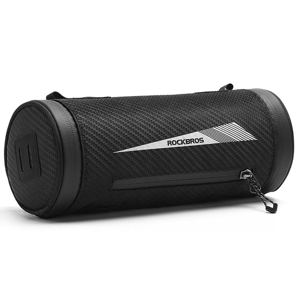 Bike Handlebar Bag Waterproof Cycling Front Storage Bag Bicycle Mobile Phone Holder Front Frame Top