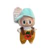 17CM Vinyl Pendant Keychain Pendant for Clothes Baby Clothes Overalls Hat Shirt