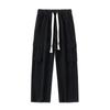 Men's Fashion American Multi Pocket Work Jeans Men's Gender Free Loose Straight Hip Hop Wide Leg Pants