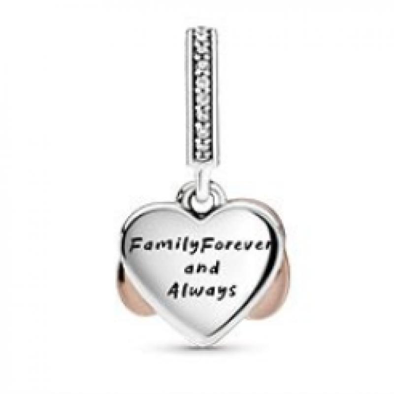 Pandora Sparkling Infinity Heart Dangle Charm 788878c01
