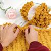 2pcs Thick Chunky Yarn Hand-Woven Bulky Yarn for DIY Crafts Scarves Cushions and Throw Pillows