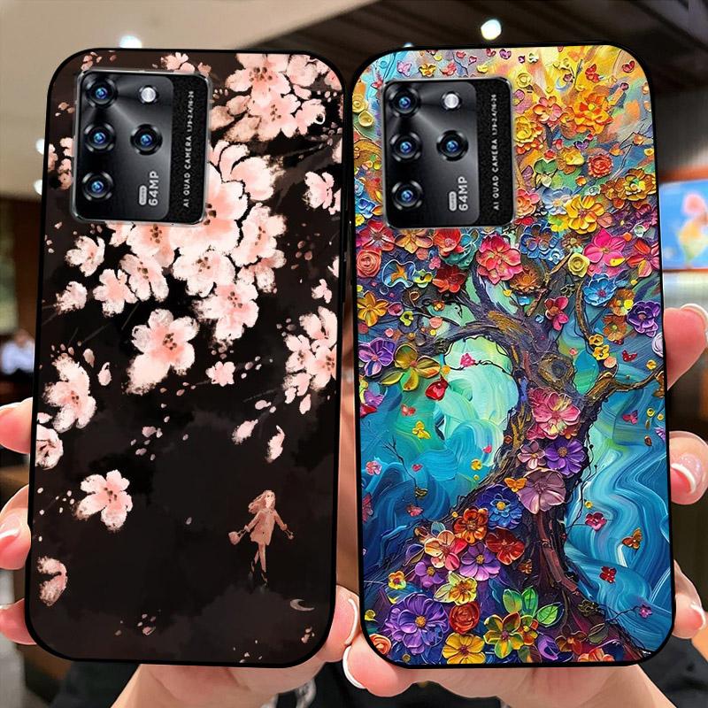 Чехол для ZTE Blade V30 9030 Цветок Силикон Мягкий ТПУ Милый Задний Чехол для ZTE Blade V30 Vita 8030 Обложка V30Vita V30 Телефон Fundas