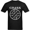 Мужская футболка с логотипом группы Crass Размер XL