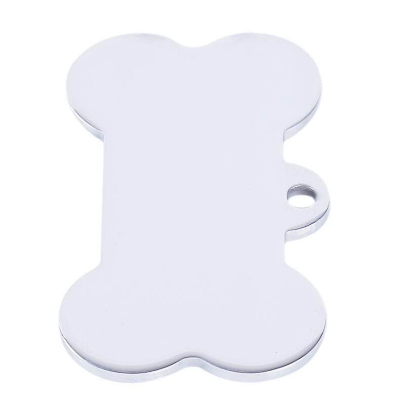 Удостоверение личности собаки в форме кости, металлическая этикетка для домашних животных, табличка с именем, товары для домашних животных