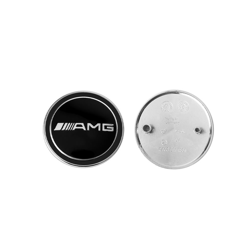 57mm Car Hood Logo Badge Replace Accessories For Mercedes Benz AMG W205 W211 W247 W176 W212 W220 W177 W247 W176 CLS CLA CLK GLC ILNOP1