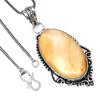 Pendant Wild Horse Jasper Gemstone Valentine'Day Gifted Silver Jewelry 2.25"