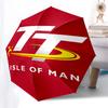 Автоматический складной зонт TT Isle of Man, 8 спиц, портативный, подходит для мужчин и женщин в любое время года. Идеальный подарок для