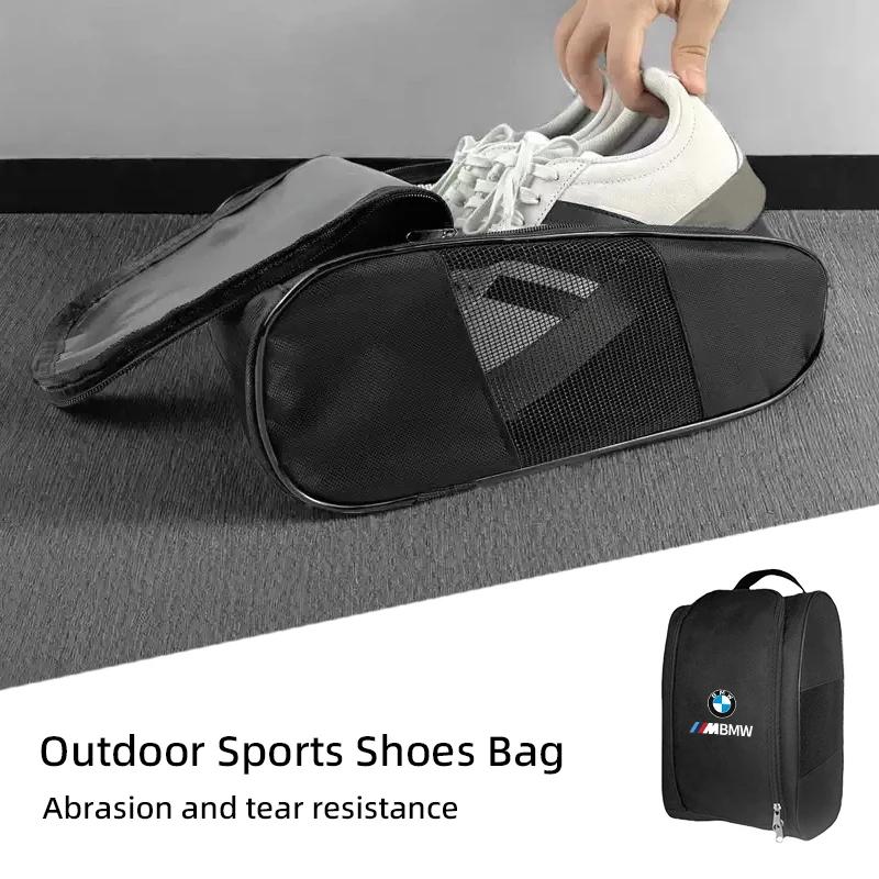 BAGC4 2026 Car Sticker Portable Golf Handbag Dustproof Football Tennis Shoe Bag For BMW Motorsport X1 X3 X5 E39 E46 E90 F20 E60 F30 E3