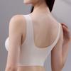 Дышащее бесшовное нижнее белье с застежкой спереди, тонкий стиль, для большой груди, малых и больших размеров, для женщин среднего и пожилого возраста, удобный бюстгальтер для кормления без косточек