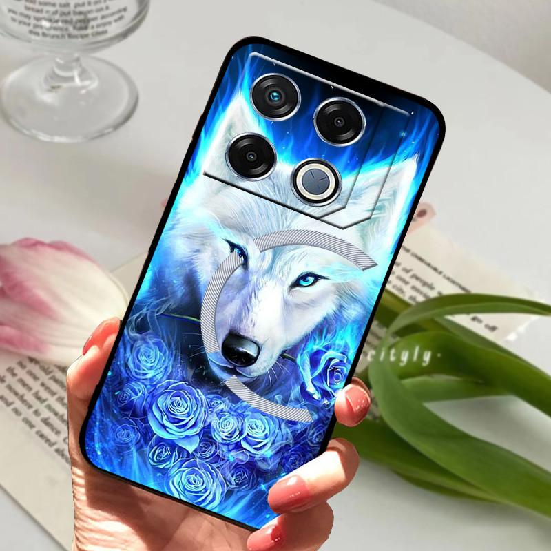 Чехол для Infinix GT 20 Pro животное Силикон Мягкий ТПУ Задние крышки Для Infinix GT 20 Pro Чехол X6871 GT20Pro Защитный Мультяшный Funda