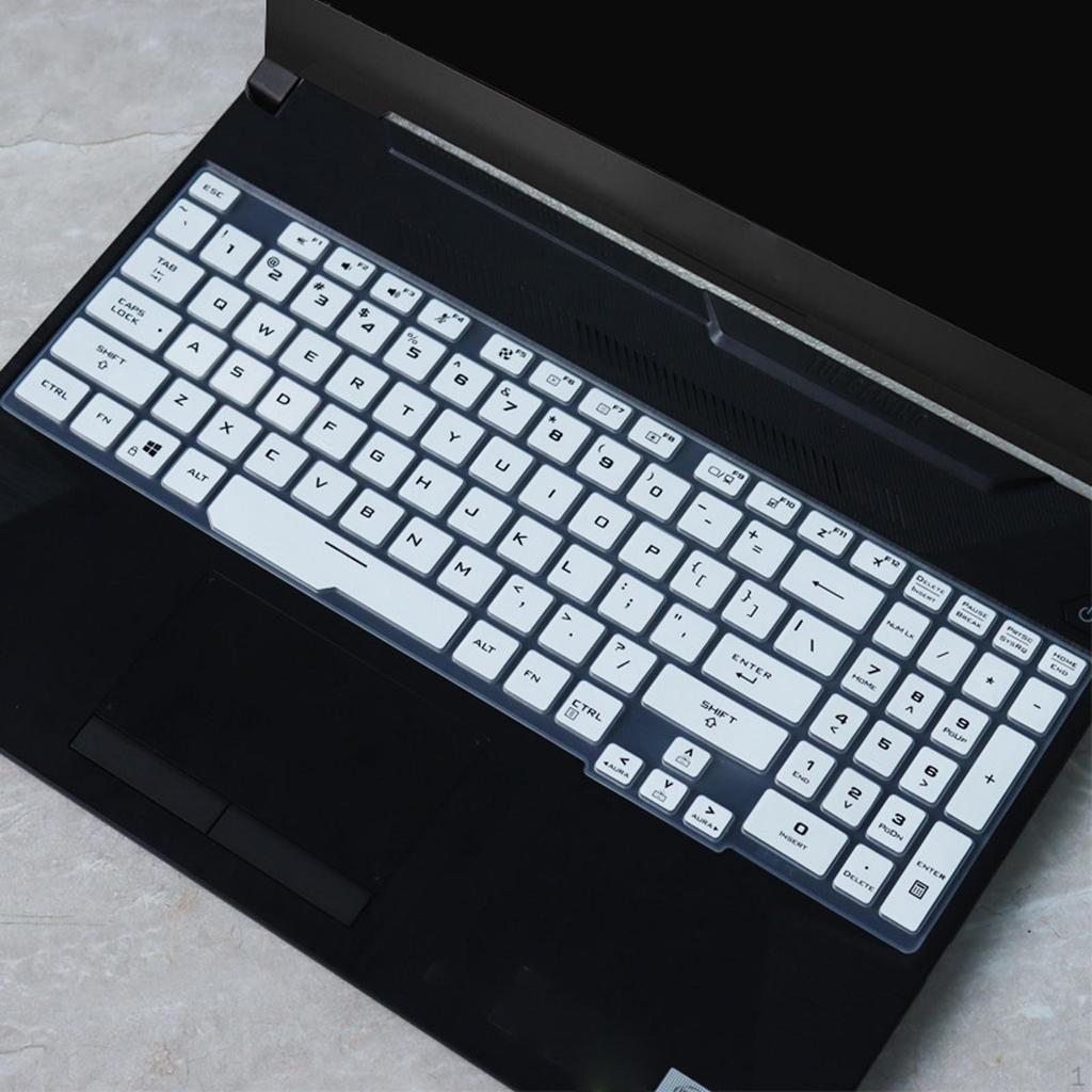 Универсальная защитная пленка для клавиатуры для ноутбуков ASUS TUF Gaming A15, аксессуары черного цвета 