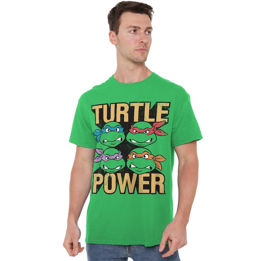Tmnt Turtle Power T-Shirt S-4XL Kelly Green