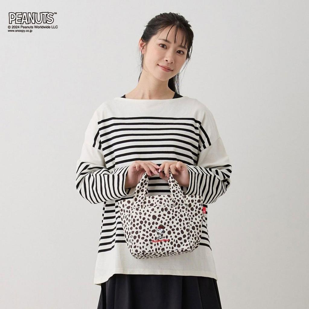 8402 Snoopy Маленькая отдельно стоящая сумка-тоут IP Deli Peanuts [Rootote] (03 друг)