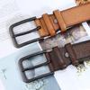Men's 2022 Retro High-End Leather Pin Buckle Belt - Casual All-Match Waist Chain