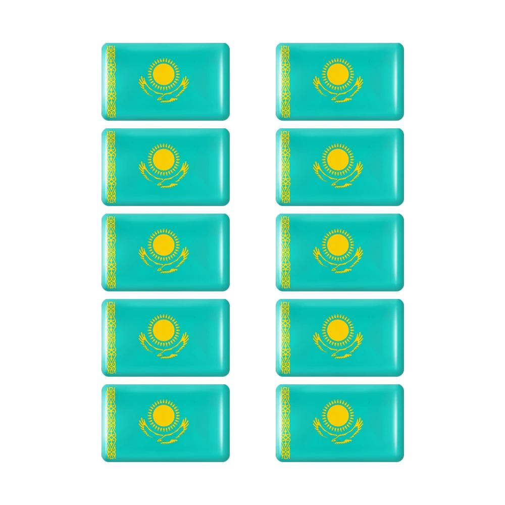 10 шт. Эпоксидные наклейки с флагами Наклейка для украшения салона автомобиля для Объединенных Арабских Эмиратов Таиланда Нидерландов России Бразилии Италии Значок