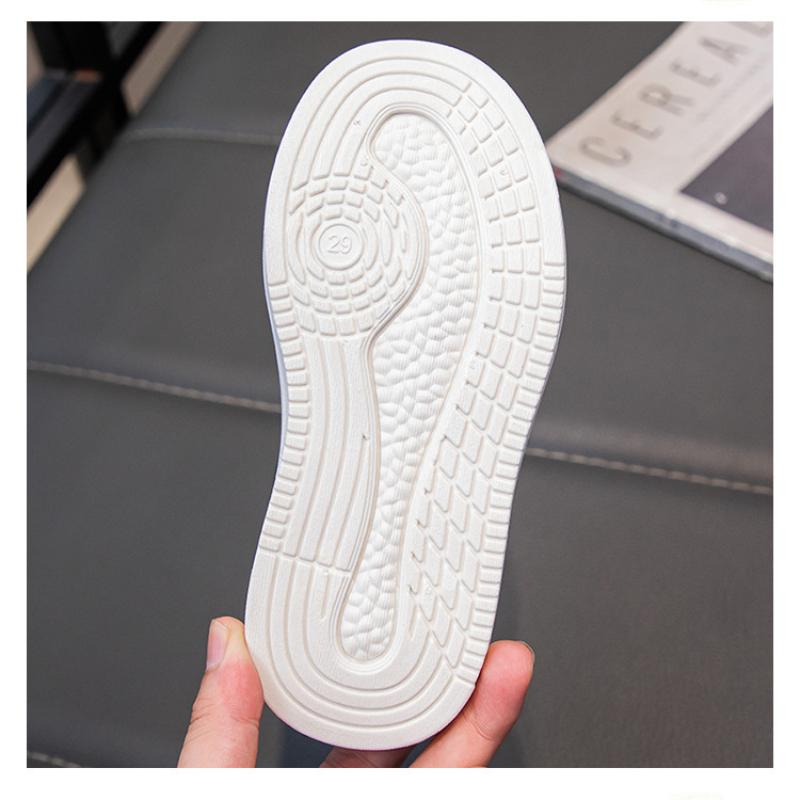 Высокие осенние новые нескользящие повседневные спортивные туфли на мягкой подошве для мальчиков и девочек