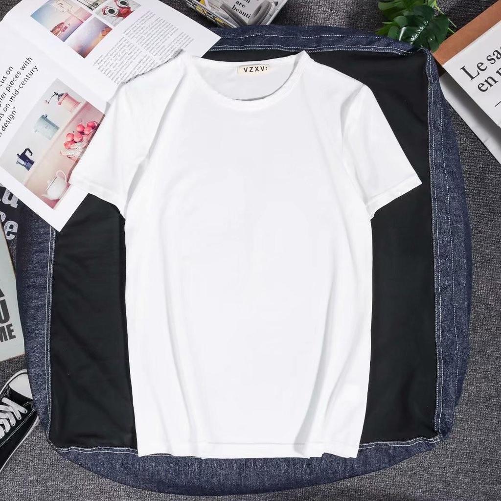 Мужская немецкая бархатная термофутболка с длинным рукавом: Воротник средней высоты, двухсторонний бархат, эластичная ткань, модная одежда на осень-зиму.