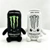 Новая милая плюшевая игрушка Monster Energy Drink без сахара Милая реалистичная банка энергетического напитка Мягкая фигурка разных цветов Украшение для дома Коллекционный подарок