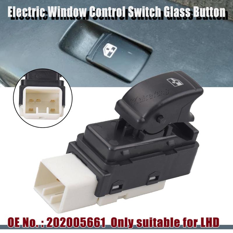 Passenger Button For 2007 2008 2009 2010 2011 Chevy Chevrolet Aveo 05661 Electric Window Control Switch Glass Button