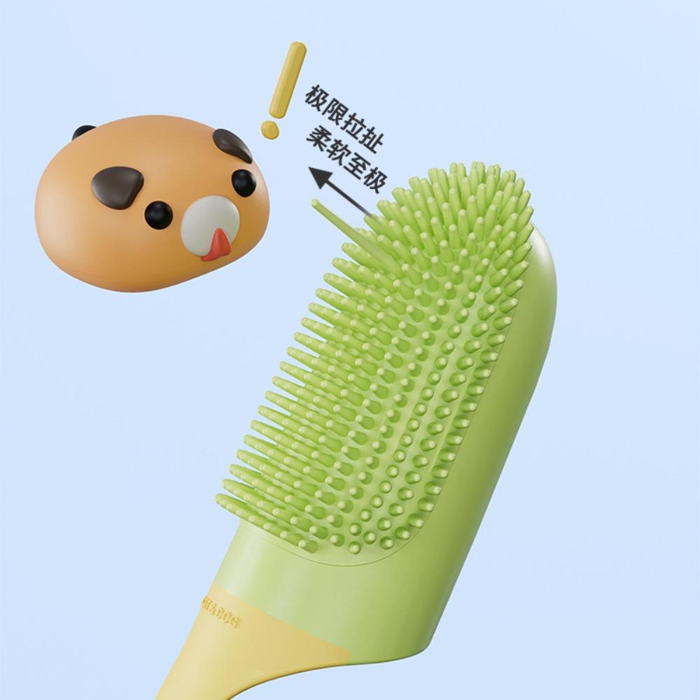 Pet Finger Toothbrush Soft Silicone Finger Cover Dog Cat Teeth Cleaning Brush Oral Hygiene Tool for Puppy Kitten Pet Grooming Supplies