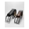Комплект из 2 мужских классических ремней