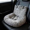 Дорожная автолюлька-кровать для собак для использования в автомобиле и в помещении, мягкий стеганый коврик для питомца, съемный чехол, породы, защитная накладка на автосиденье