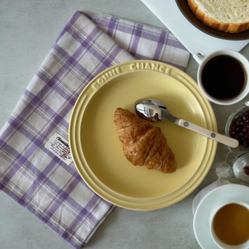 1PC Blogger Same Napkins Table Mat Checkered Tablemats Ins Plaid Tablecloth Home Decoration Accessories 35x50cm