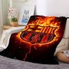 1 шт. Пледы FCB Flames Мягкие Теплые Плед для Сна на Диван Софу Офис Кровать Кемпинг Путешествия, Удобный