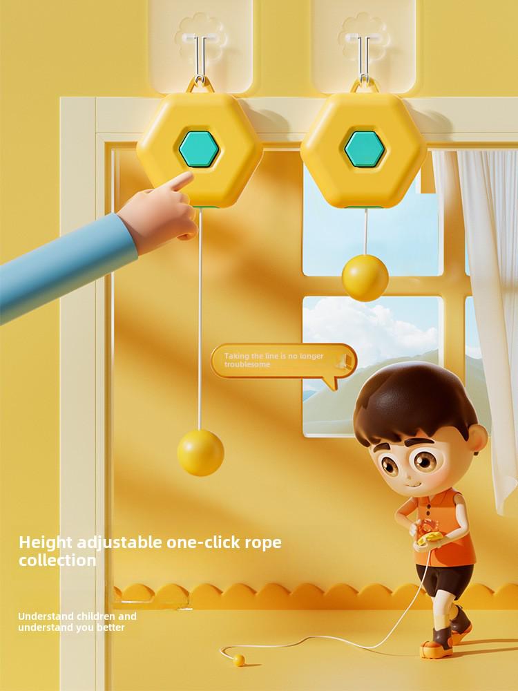 Детский настольный теннисный тренажер Donut для помещений, развивающий зрительно-моторную координацию родителей и детей