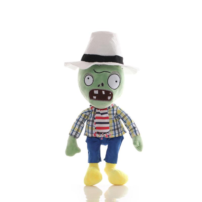 1 шт. 30 см Растения против Зомби Мягкие игрушки PVZ Zombies Gargantuar Hats Пиратские Зомби Мягкие плюшевые игрушки для детей Подарок детям