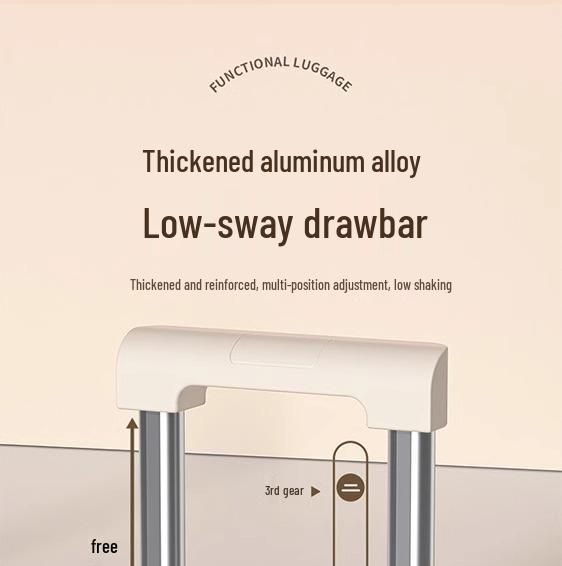 Женский прочный чемодан-тележка высокой ценности 20/24 дюйма для матери и ребенка с кодовым замком для путешествий