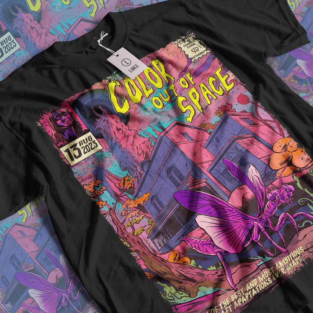 Color Out of Space Movie T-Shirt: Vintage Horror Graphic Tee