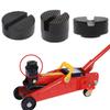 Slotted Stands Mat Frame Rail Pinch Vehicle Black Rubber Pads Car Lift Car Repair Tools Jack Stand