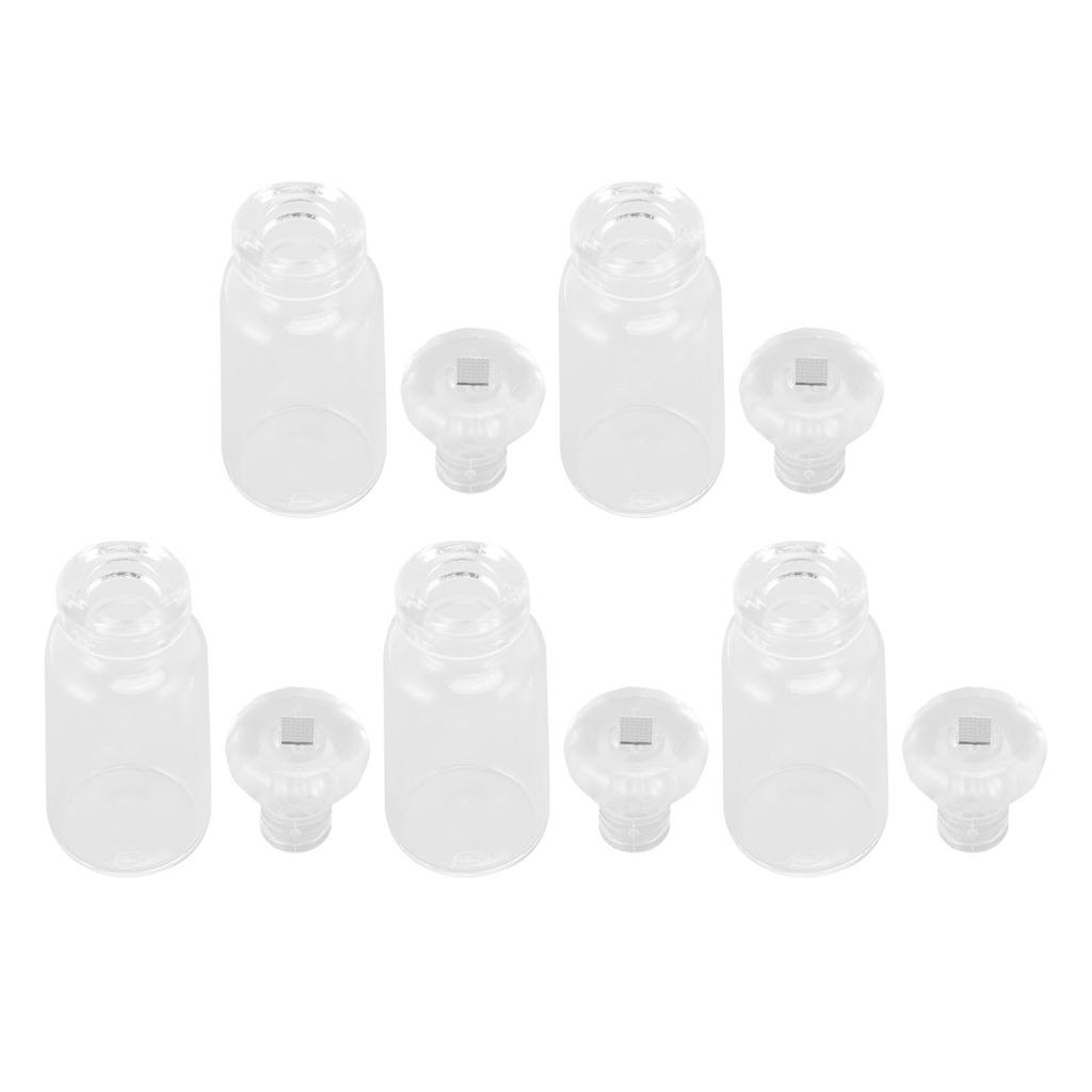 Replacement Cartridges Pins Accessory Replaceable Cartridges Pins Head with 10pcs Glass Bottles for