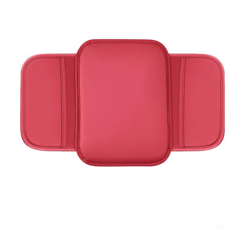 Автомобильный универсальный подлокотник, подушка для хранения вещей в подлокотнике автомобиля, износостойкий защитный чехол для центральной консоли из искусственной кожи на все сезоны